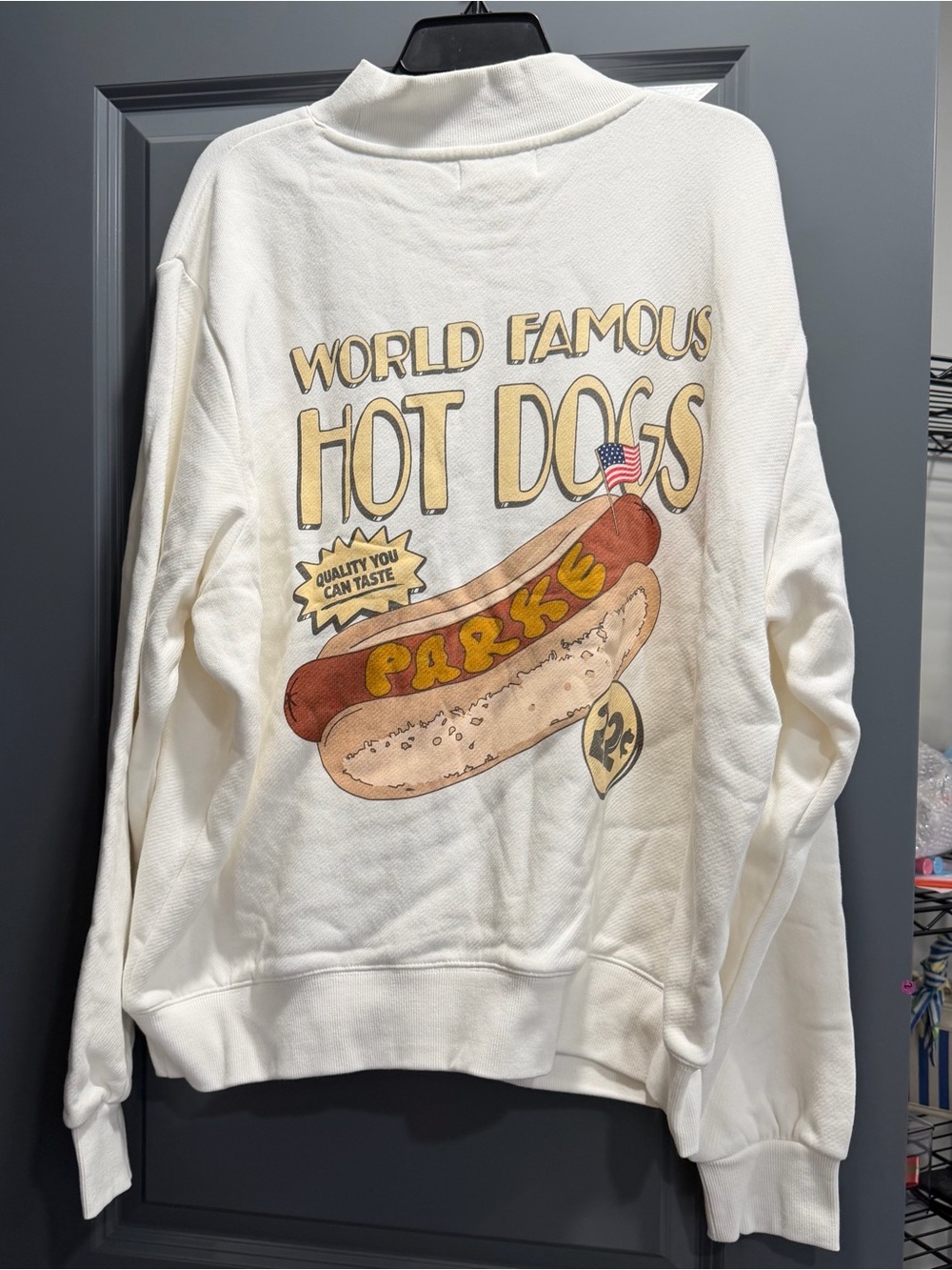 NWT Parke Hot Dog Edit Mockneck L/XL